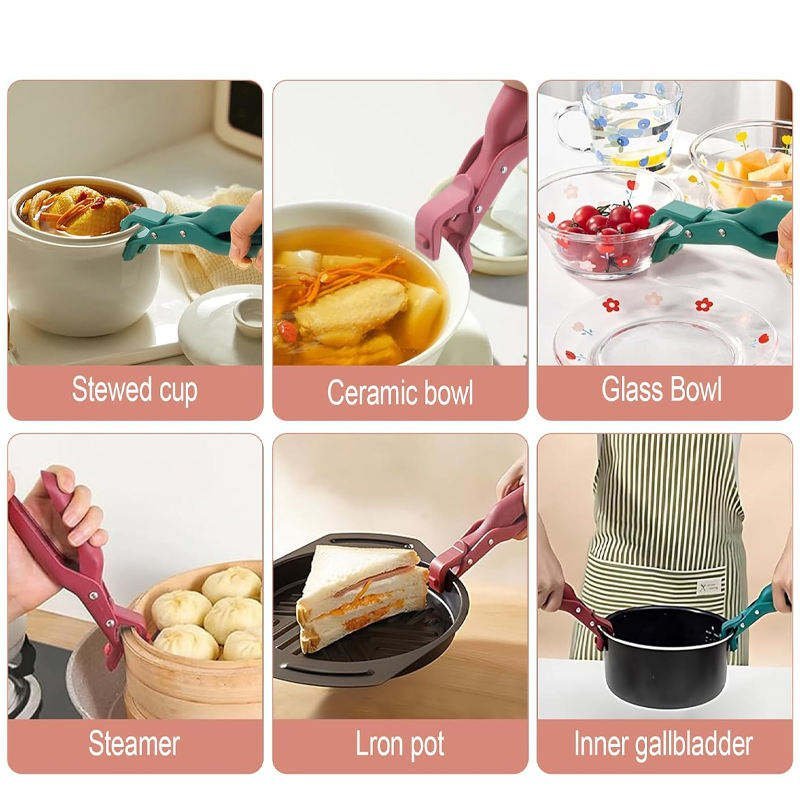 Anti-Scald Bowl Clip Silicone Plate Gripper - Image 5