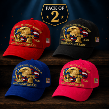 250th Anniversary Caps (Pack of 2)